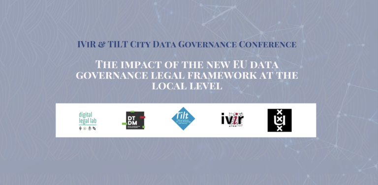 Exploring the Future of Data Governance: The IViR & TILT City Data Governance Conference