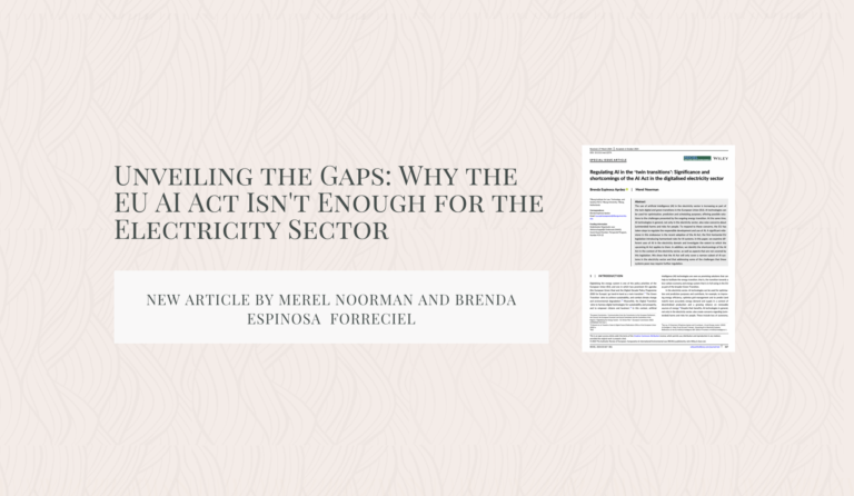 Unveiling the Gaps: Why the EU AI Act Isn’t Enough for the Electricity Sector​